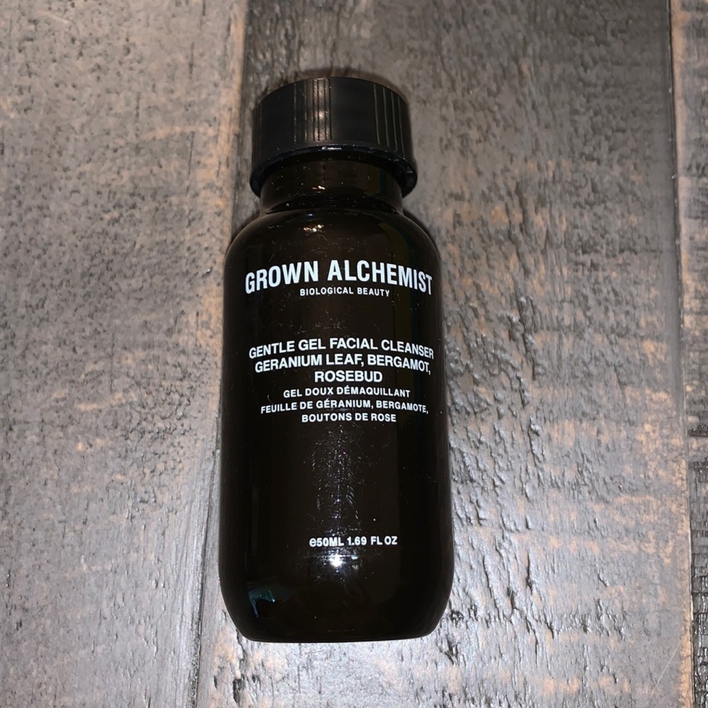 Grown Alchemist Gentle Gel Facial Cleanser Geranium Leaf Bergamot Rosebud 50ml